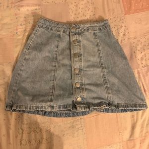 PacSun denim skirt size 23/ XS
